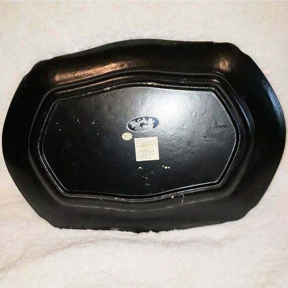 Tam Sar Collections Hand Painted Wooden Platter - Picture 4 of 5